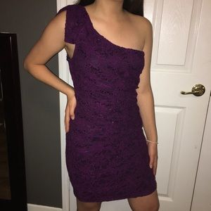 Sparkly Purple Dress